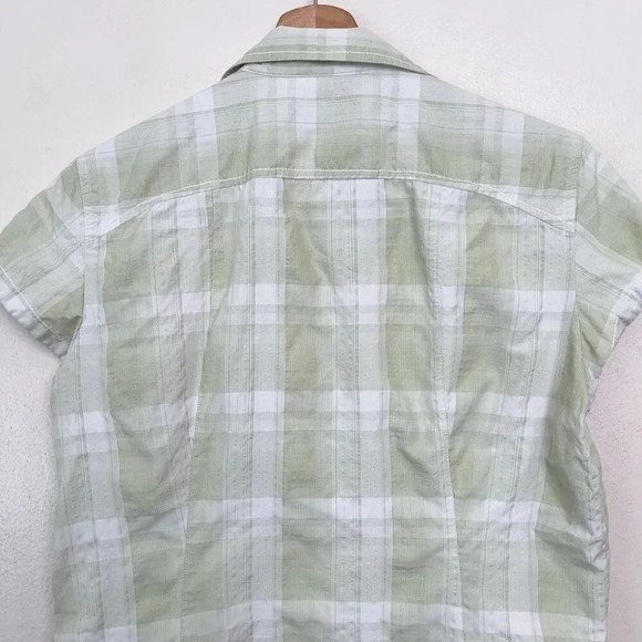 Kathmandu Womens 12 Short Sleeve Plaid Shirt - Picture 8 of 10